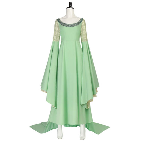 Lord of the Rings Arwen Cosplay Costume - Authentic Movie Replica Dress for Women - Coscosmos