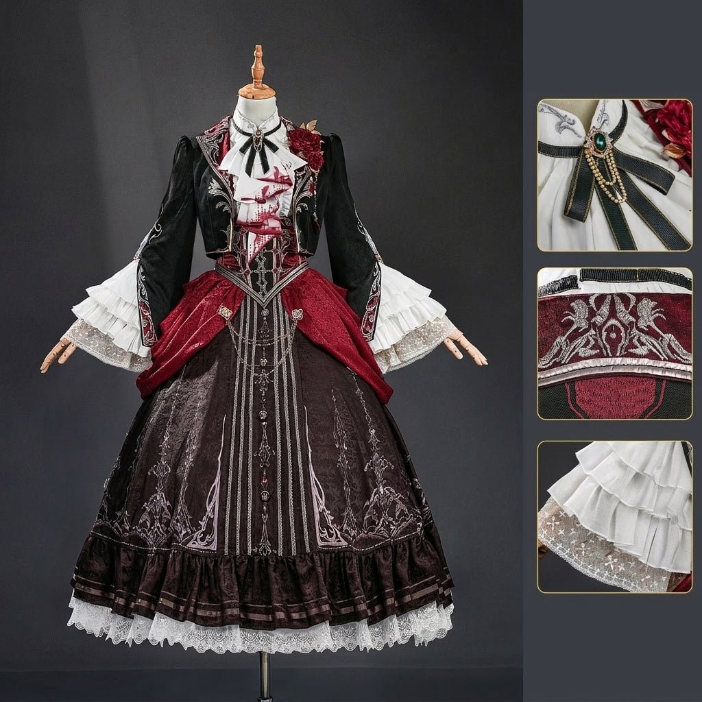 Love and Deepspace Main Character (Little Tabby) Sylus Silverwing Fiend Cosplay Costume - Coscosmos
