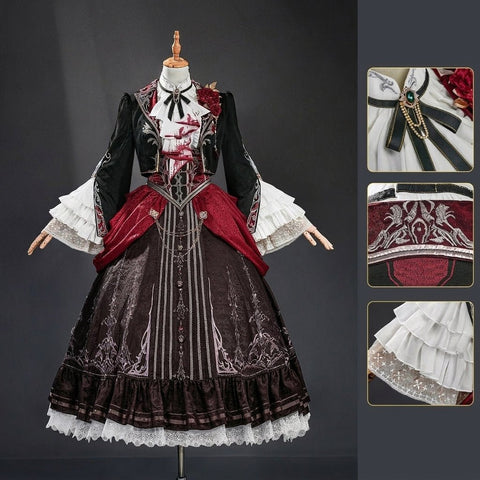 Love and Deepspace Main Character (Little Tabby) Sylus Silverwing Fiend Cosplay Costume - Coscosmos