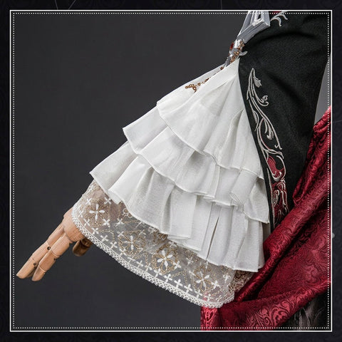 Love and Deepspace Main Character (Little Tabby) Sylus Silverwing Fiend Cosplay Costume - Coscosmos