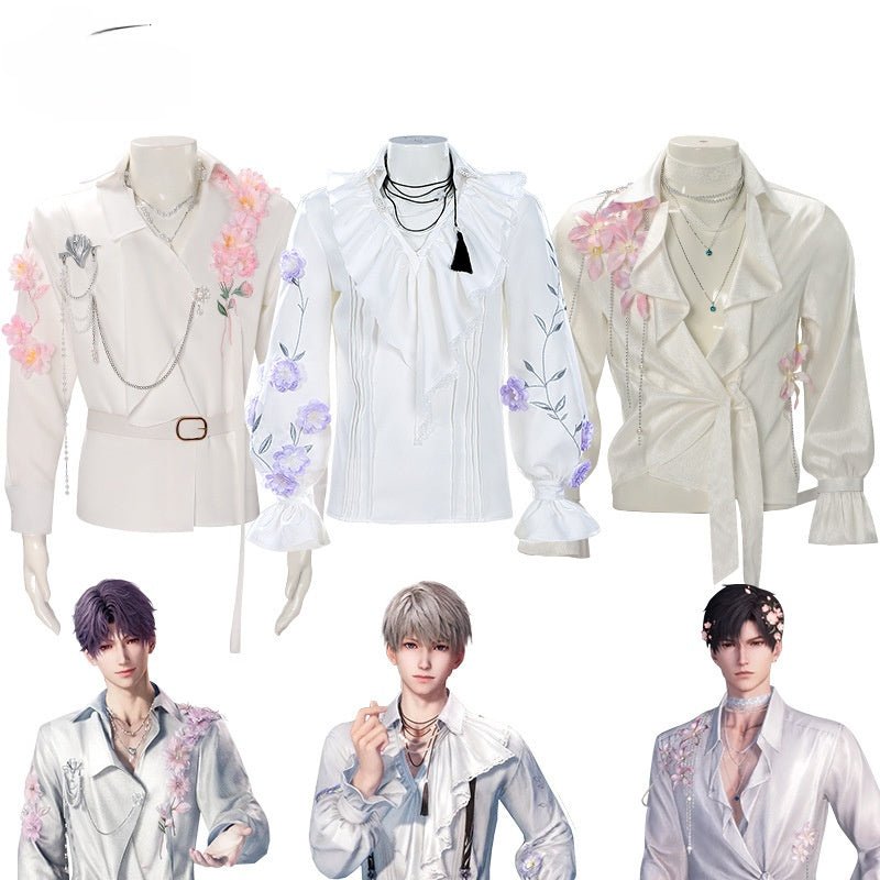 Love and Deepspace Qi Yu, Li Shen, Shen Xinghui Cosplay Costume - Anime Game Character Outfit - Coscosmos