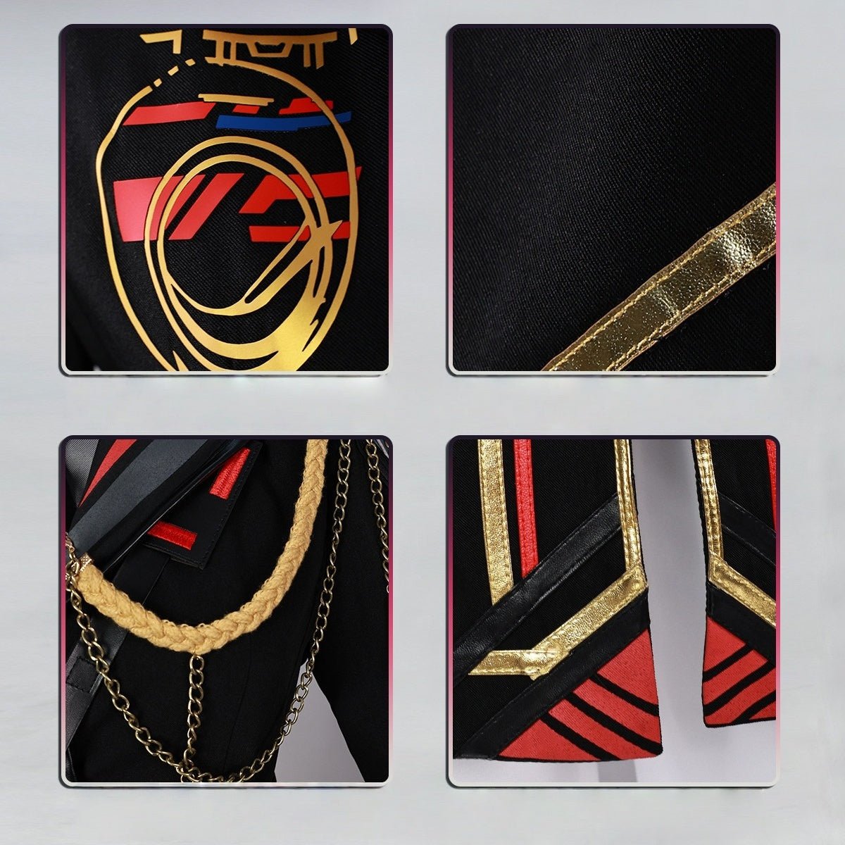 Love and Deepspace Xia Yizhou Farspace Officer Cosplay Costume – Full Set with Details - Coscosmos