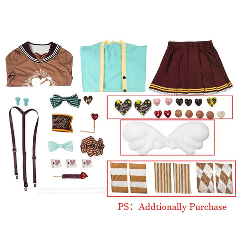 LoveLive! School Idol Project Chocolate Valentine Awakening Cosplay Costume - Coscosmos