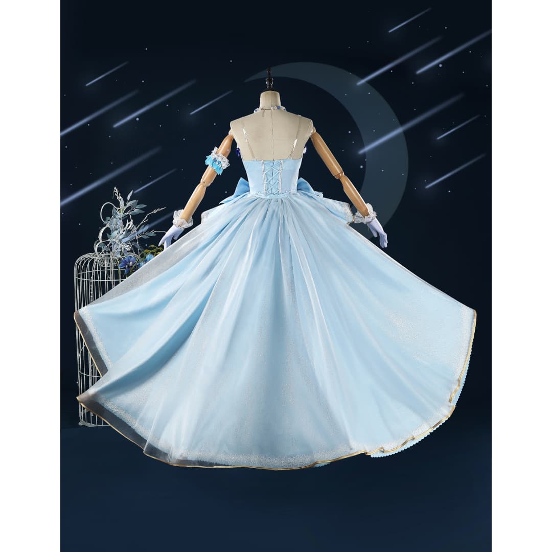 LoveLive! Sunshine!! Watanabe You Wedding Dress Cosplay Costume - Coscosmos