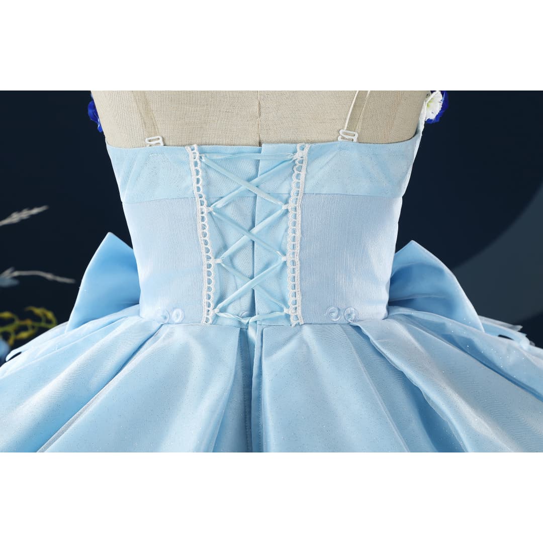 LoveLive! Sunshine!! Watanabe You Wedding Dress Cosplay Costume - Coscosmos