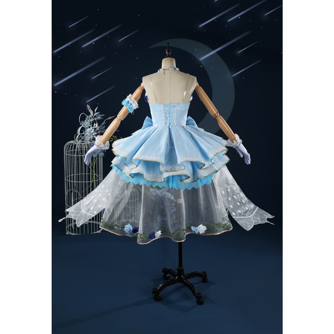 LoveLive! Sunshine!! Watanabe You Wedding Dress Cosplay Costume - Coscosmos