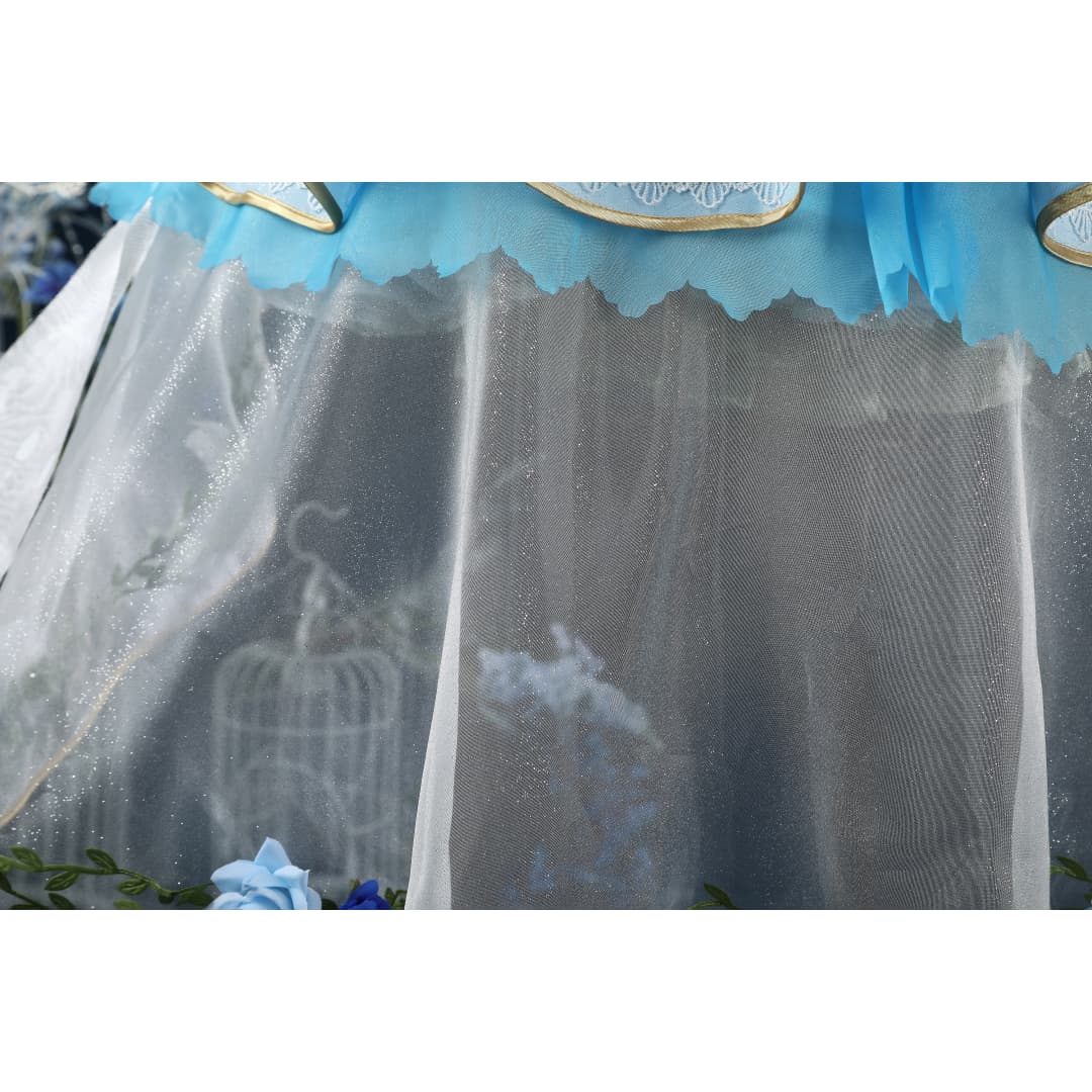 LoveLive! Sunshine!! Watanabe You Wedding Dress Cosplay Costume - Coscosmos