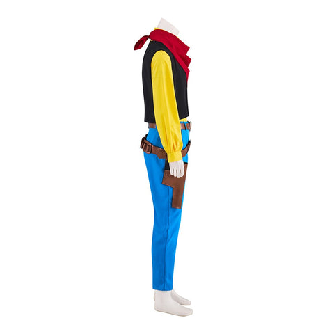 Lucky Luke Cowboy Cosplay Costume – Official Outfit for Fans & Collectors - Coscosmos