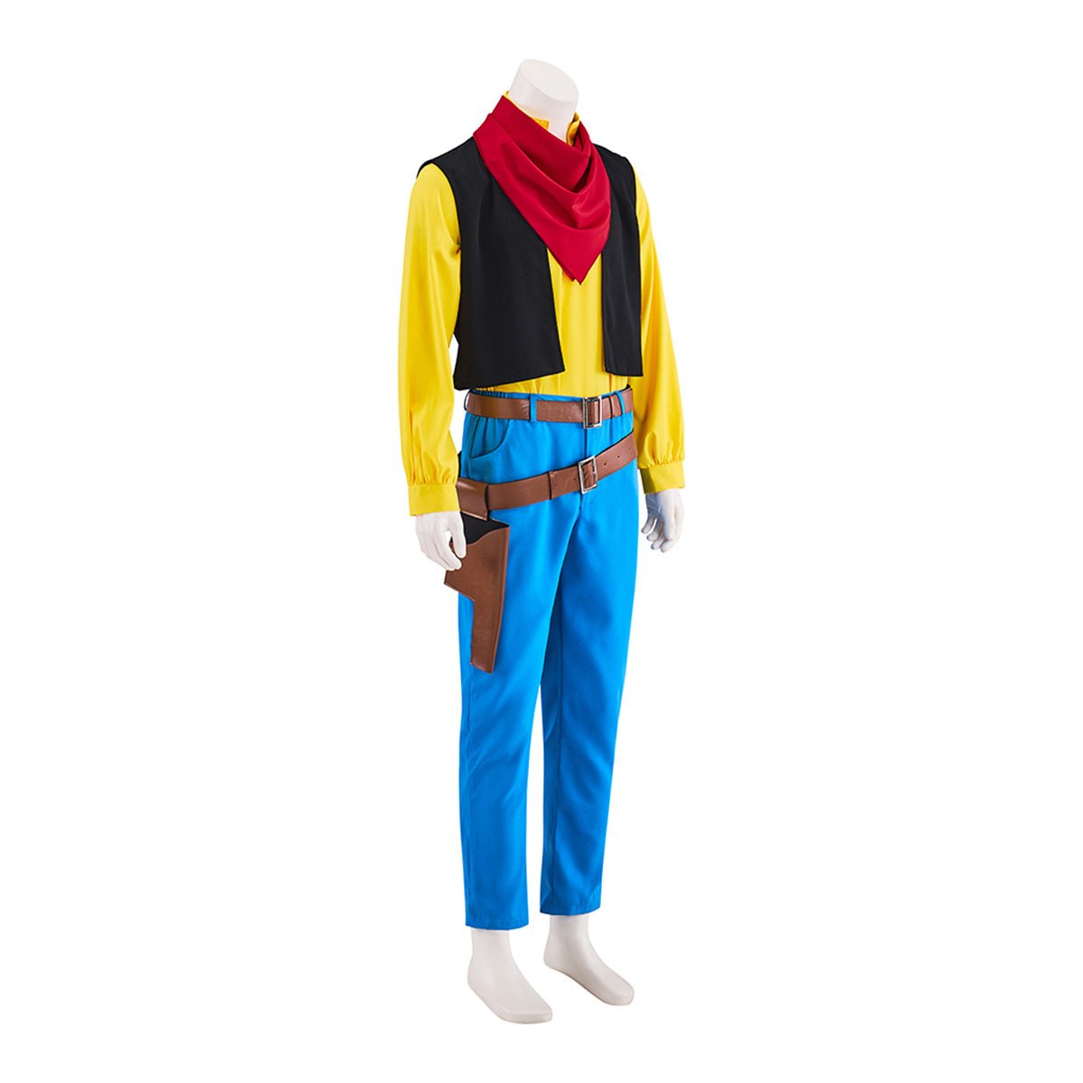 Lucky Luke Cowboy Cosplay Costume – Official Outfit for Fans & Collectors - Coscosmos