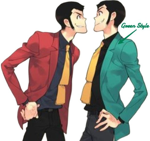 Lupin the Third Cosplay Costume Detective Conan Anime Cosplay Outfit for Fans - Coscosmos