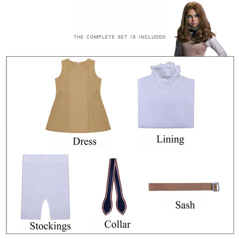 M3GAN 2.0 Cosplay Costume – Halloween & Stage Performances Outfit for Adults & Kids - Coscosmos