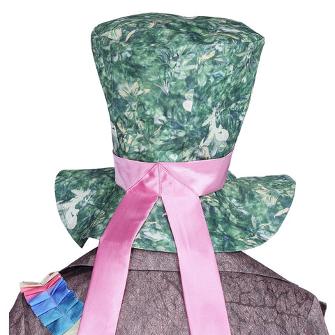 Mad Hatter Cosplay Costume Alice in Wonderland Movie Role Play Outfit - Coscosmos