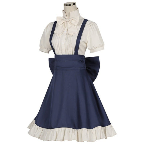 Magic Maker: The Method of Making Otherworldly Magic Cosplay Costume Mary Suspenders Skirt Full Set - Coscosmos