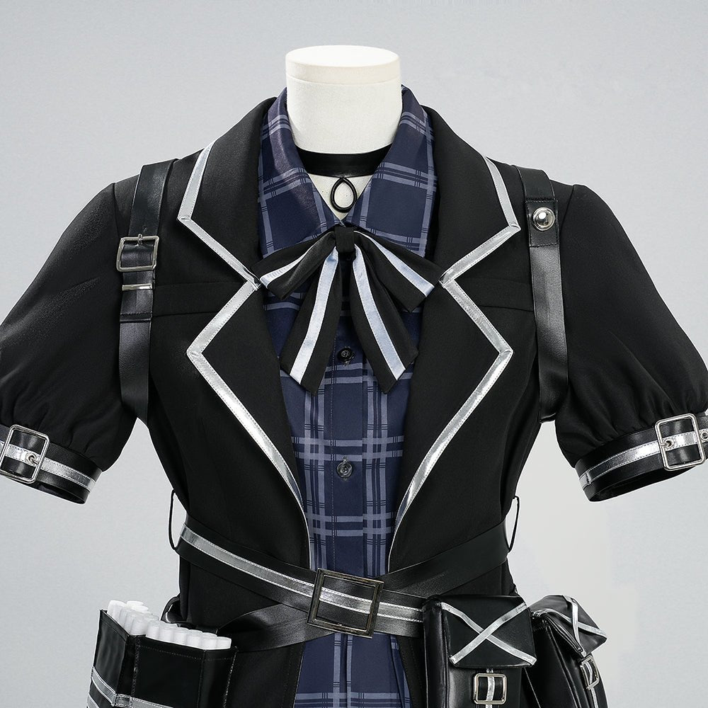 Magical Girl Lyrical Nanoha: The Movie 2nd A's - Kurobe Nanesha Full Costume Set - Coscosmos