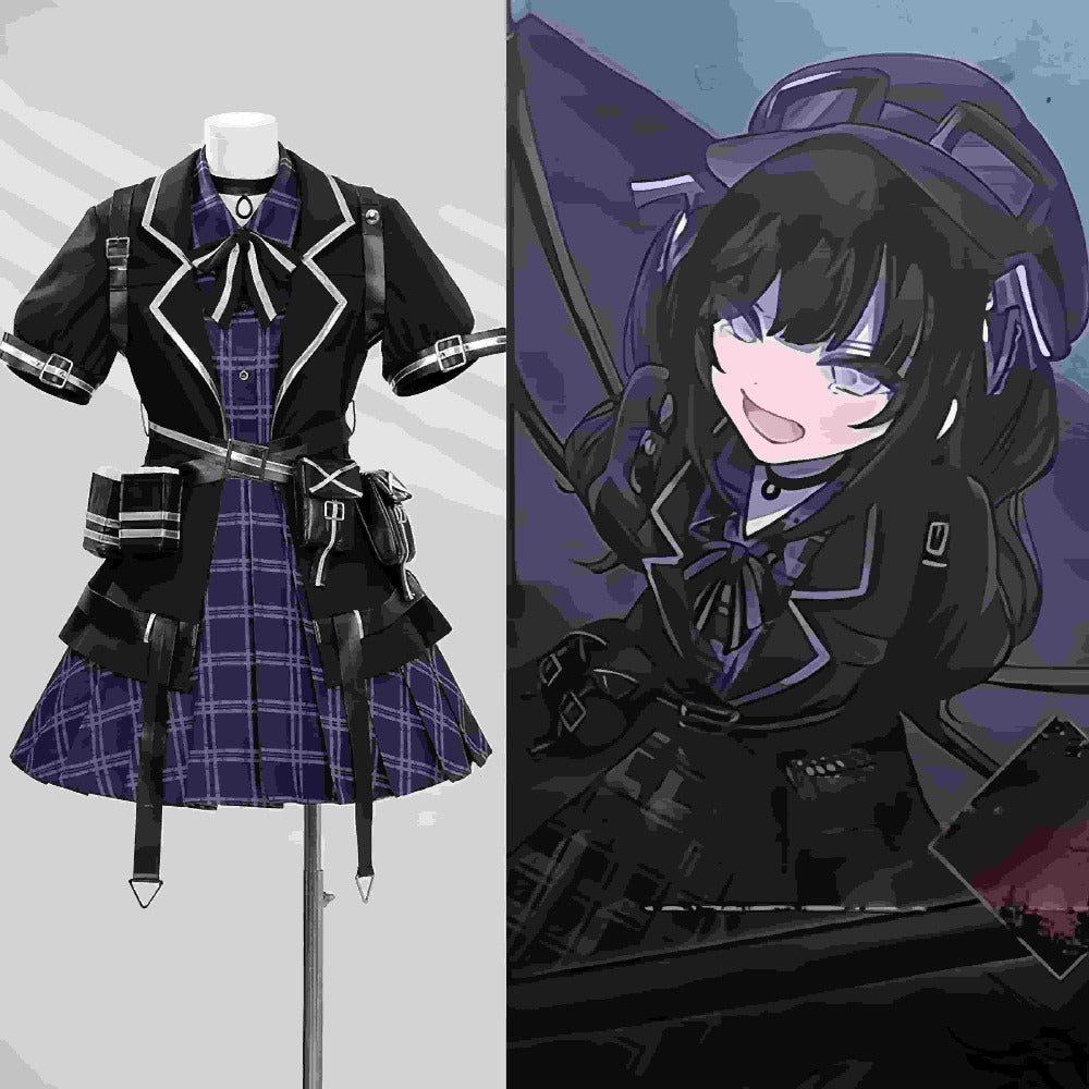 Magical Girl Lyrical Nanoha: The Movie 2nd A's - Kurobe Nanesha Full Costume Set - Coscosmos