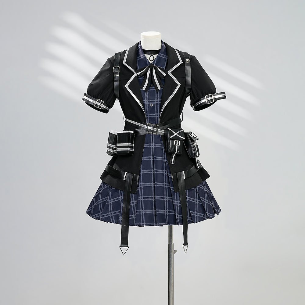 Magical Girl Lyrical Nanoha: The Movie 2nd A's - Kurobe Nanesha Full Costume Set - Coscosmos