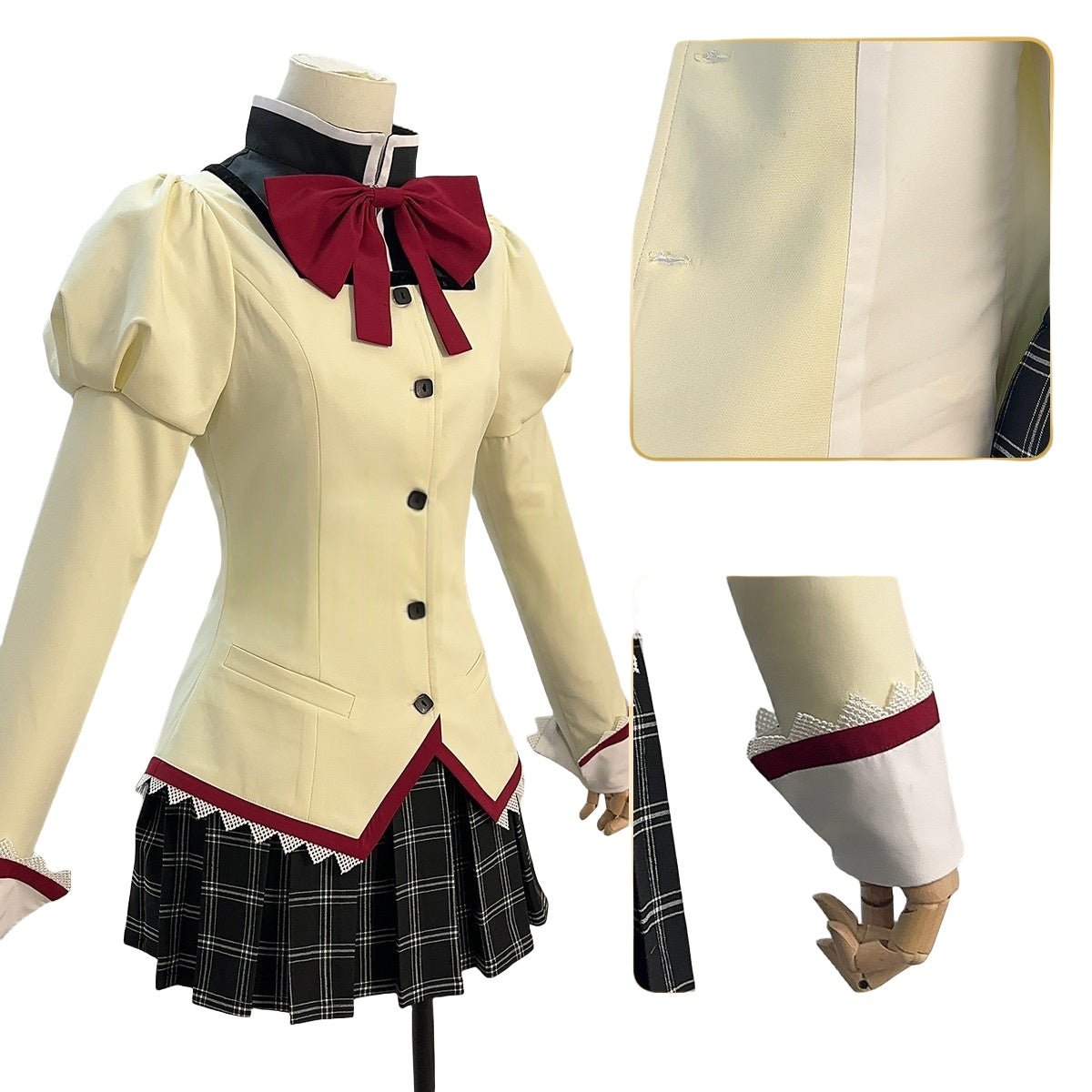 Magical Girl Madoka Magica Cosplay Costume - Kaname Madoka, Akemi Homura - Coscosmos