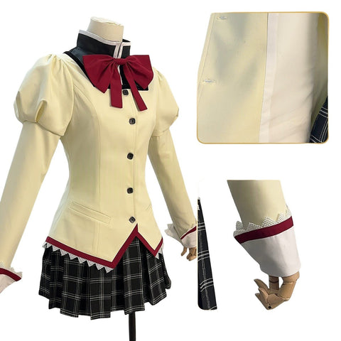 Magical Girl Madoka Magica Cosplay Costume - Kaname Madoka, Akemi Homura - Coscosmos