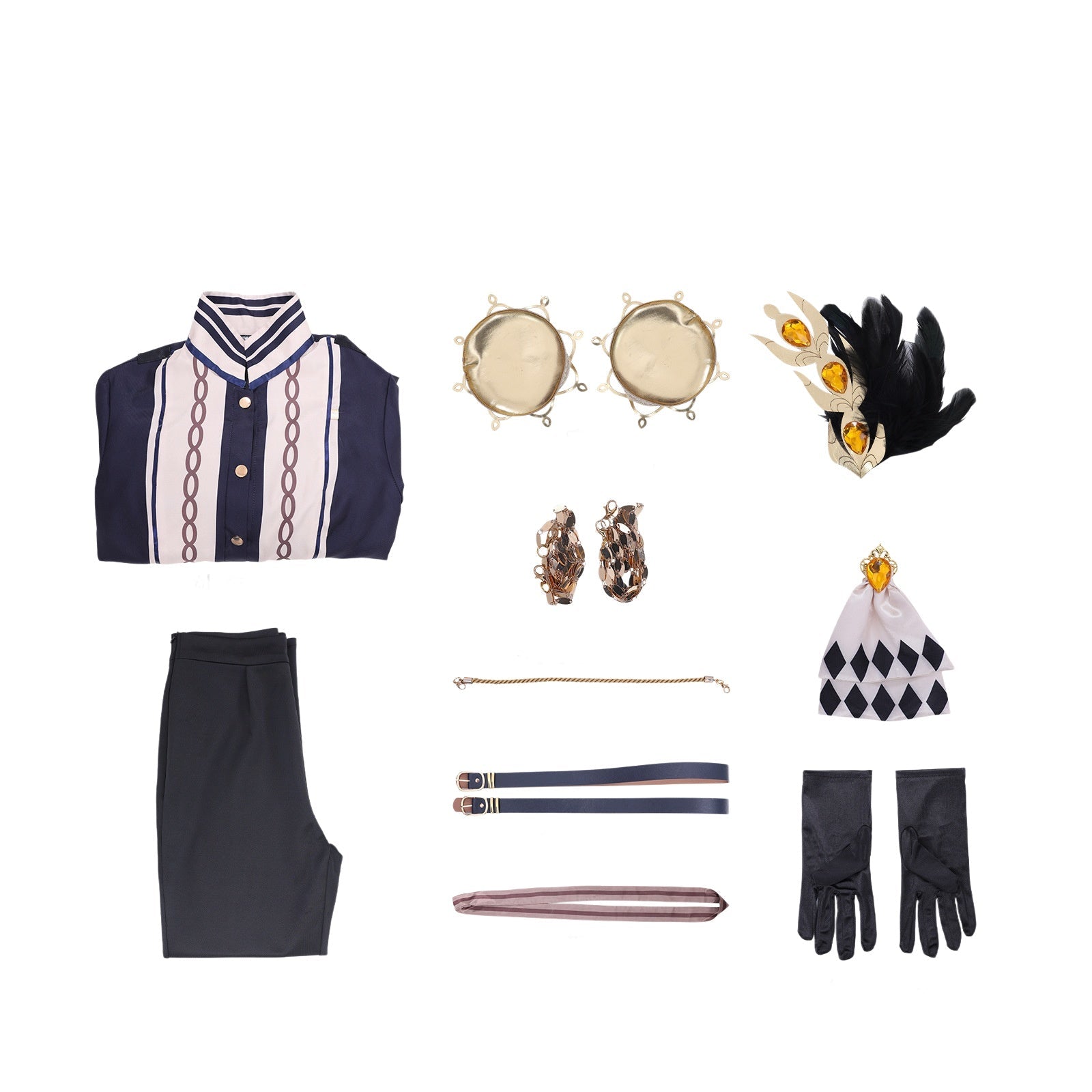 Magical Girl Witch Trial Cosplay Costume - "Guide Sight" Hasumi Rea Anime Cos Outfit Full Set - Coscosmos