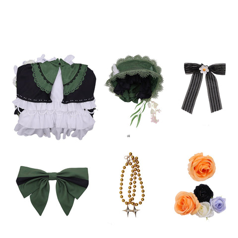 Magical Girl Witch Trial Cosplay Costume - "Miss Fantasy" Tono Hanna Anime Cos Outfit Full Set - Coscosmos