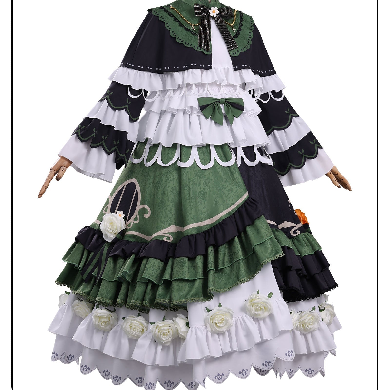 Magical Girl Witch Trial Cosplay Costume - "Miss Fantasy" Tono Hanna Anime Cos Outfit Full Set - Coscosmos