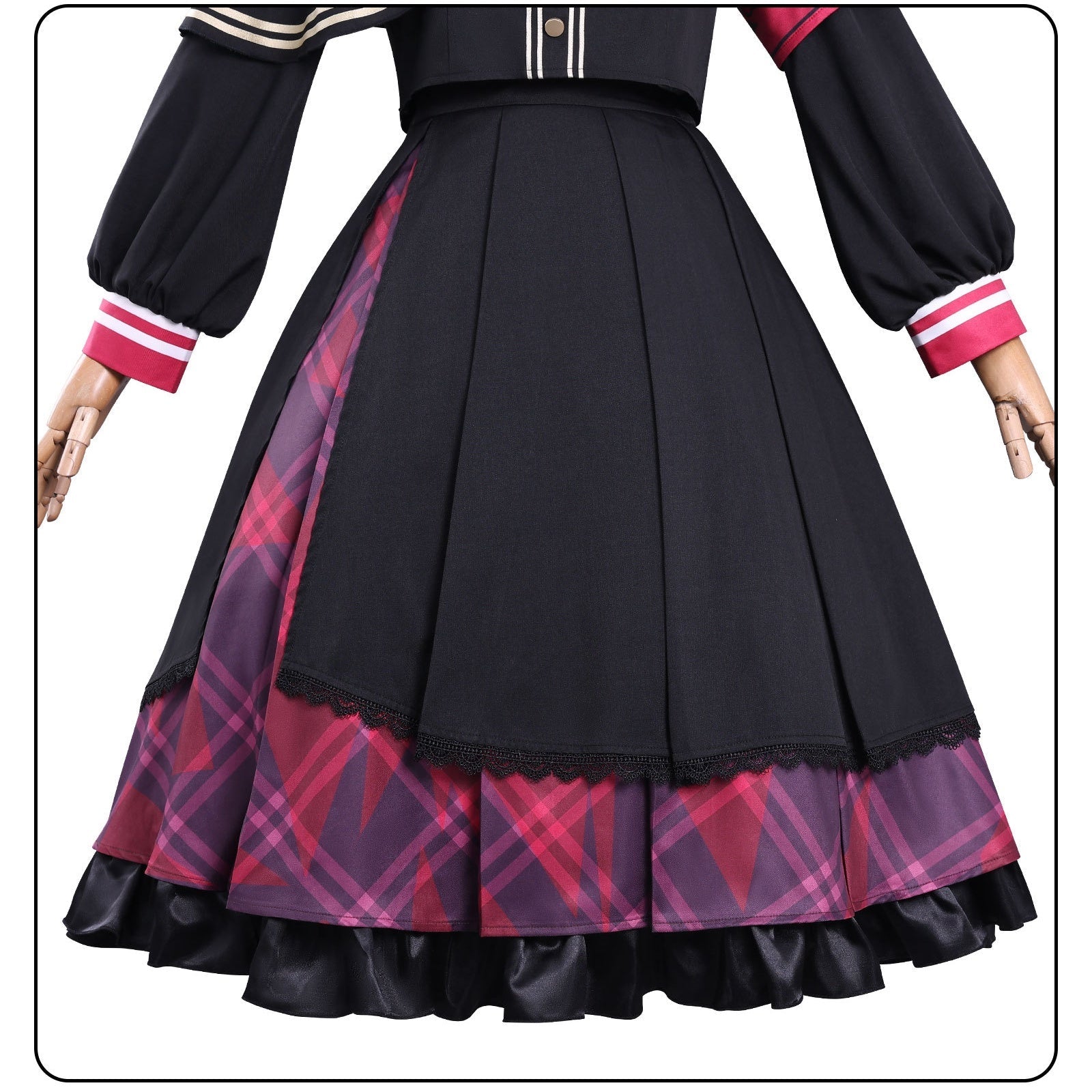 Magical Girl Witch Trial Cosplay Costume - Sakuraba Emma & Nikaido Shiro Same Style Anime Cos Outfit Full Set - Coscosmos