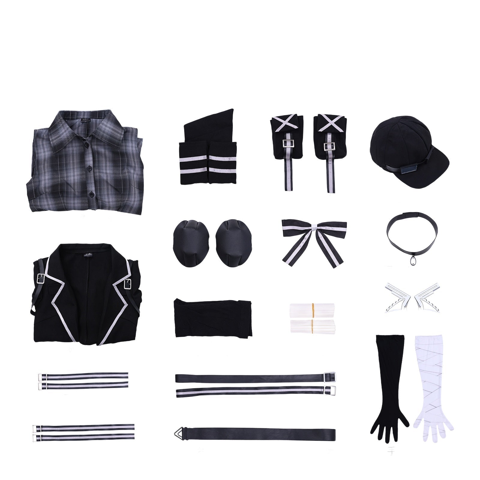 Magical Girl Witch Trial Cosplay Costume - Tachibana Yukieri & Kurobe Nanoha Anime Cos Outfit Full Set - Coscosmos