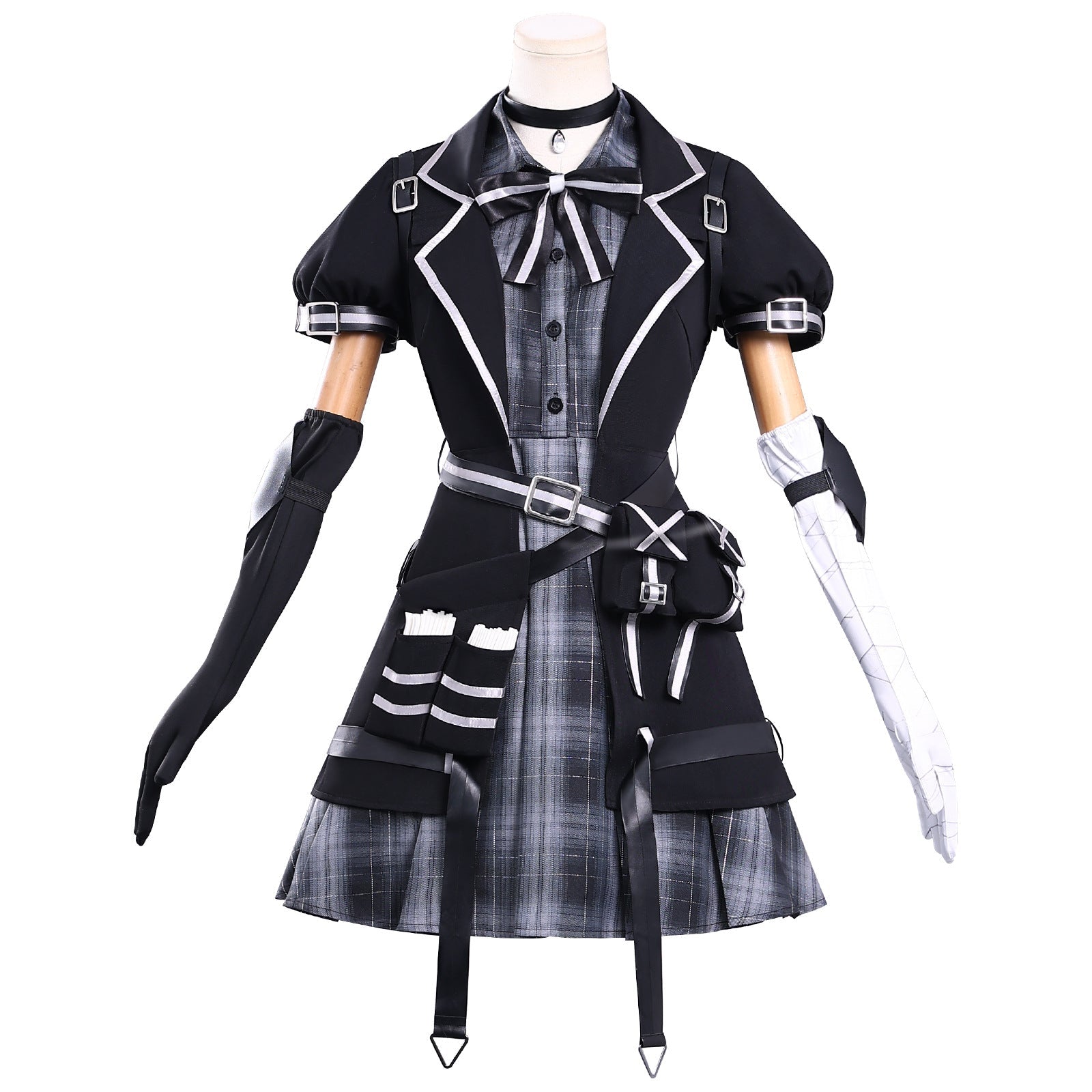 Magical Girl Witch Trial Cosplay Costume - Tachibana Yukieri & Kurobe Nanoha Anime Cos Outfit Full Set - Coscosmos