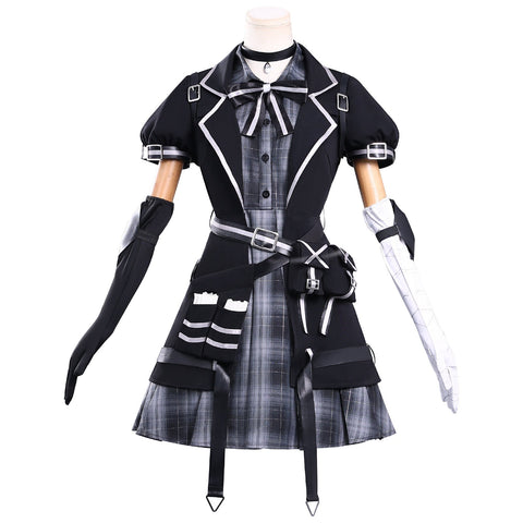 Magical Girl Witch Trial Cosplay Costume - Tachibana Yukieri & Kurobe Nanoha Anime Cos Outfit Full Set - Coscosmos