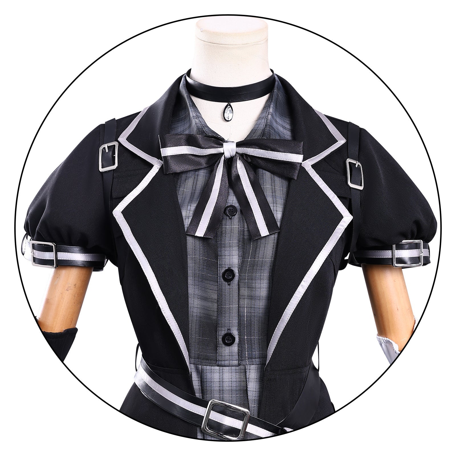 Magical Girl Witch Trial Cosplay Costume - Tachibana Yukieri & Kurobe Nanoha Anime Cos Outfit Full Set - Coscosmos