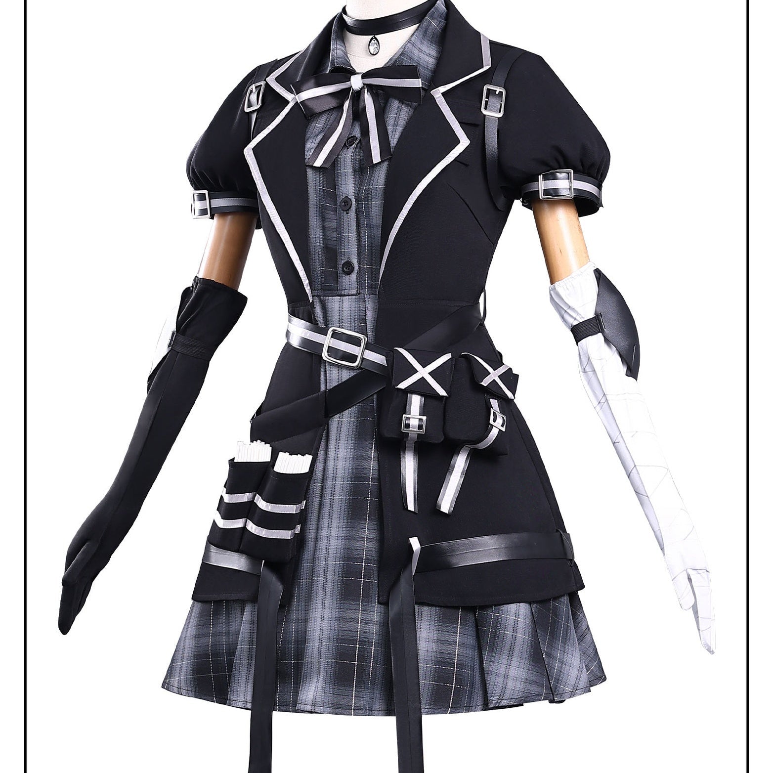 Magical Girl Witch Trial Cosplay Costume - Tachibana Yukieri & Kurobe Nanoha Anime Cos Outfit Full Set - Coscosmos