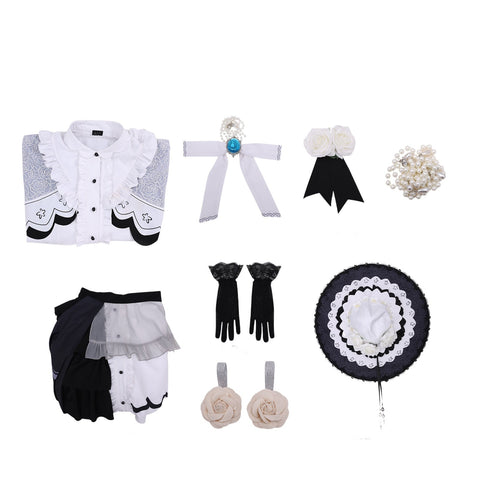 Magical Girl Witch Trial - Yukiyo Cosplay Costume Set | Grand Witch Judge Anime Game Outfit Full Set - Coscosmos