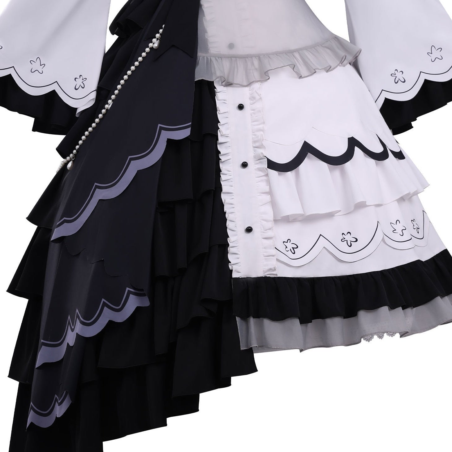 Magical Girl Witch Trial - Yukiyo Cosplay Costume Set | Grand Witch Judge Anime Game Outfit Full Set - Coscosmos