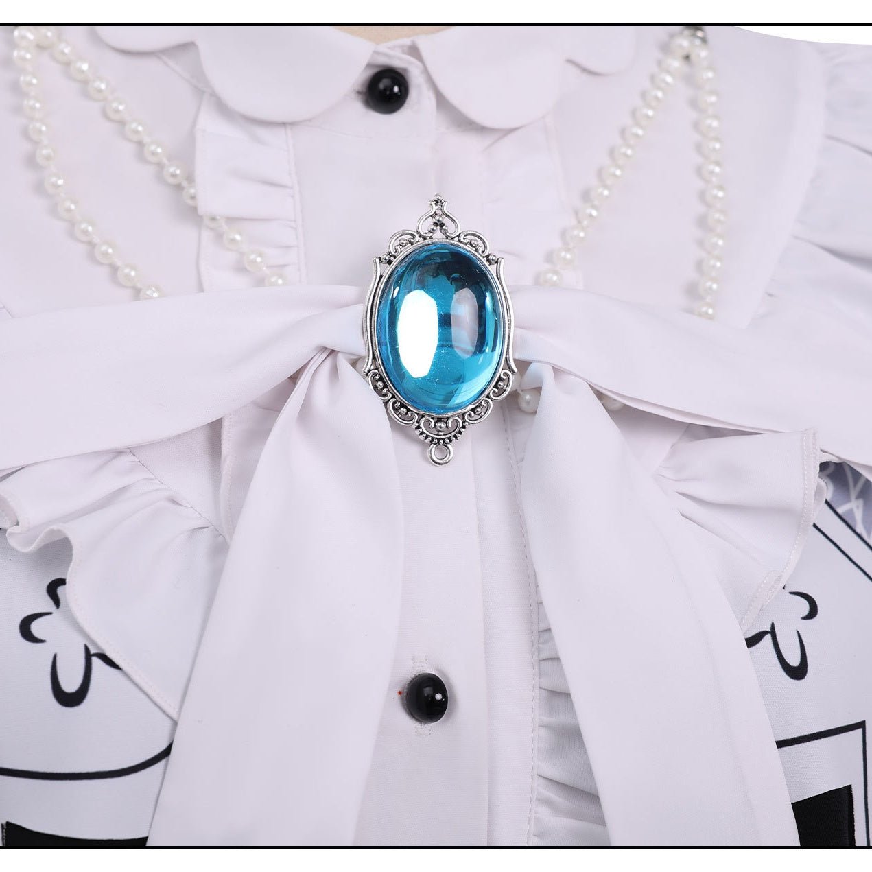 Magical Girl Witch Trial - Yukiyo Cosplay Costume Set | Grand Witch Judge Anime Game Outfit Full Set - Coscosmos