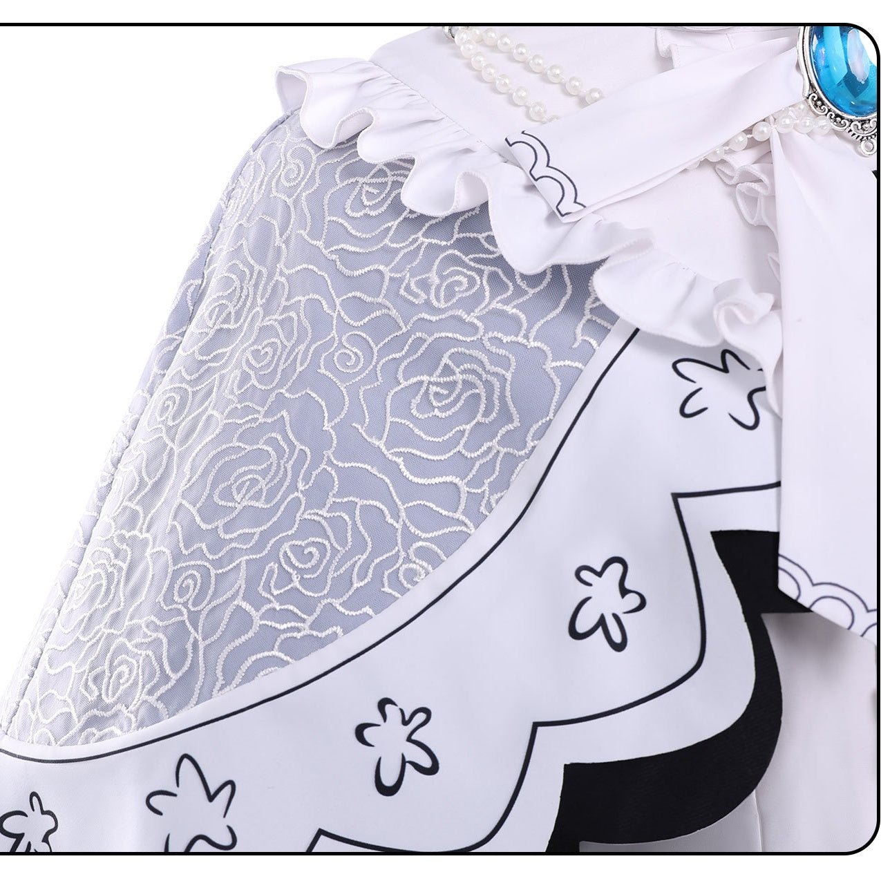 Magical Girl Witch Trial - Yukiyo Cosplay Costume Set | Grand Witch Judge Anime Game Outfit Full Set - Coscosmos