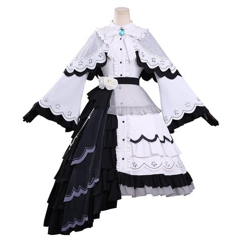 Magical Girl Witch Trial - Yukiyo Cosplay Costume Set | Grand Witch Judge Anime Game Outfit Full Set - Coscosmos