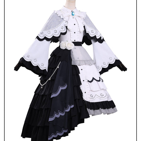 Magical Girl Witch Trial - Yukiyo Cosplay Costume Set | Grand Witch Judge Anime Game Outfit Full Set - Coscosmos
