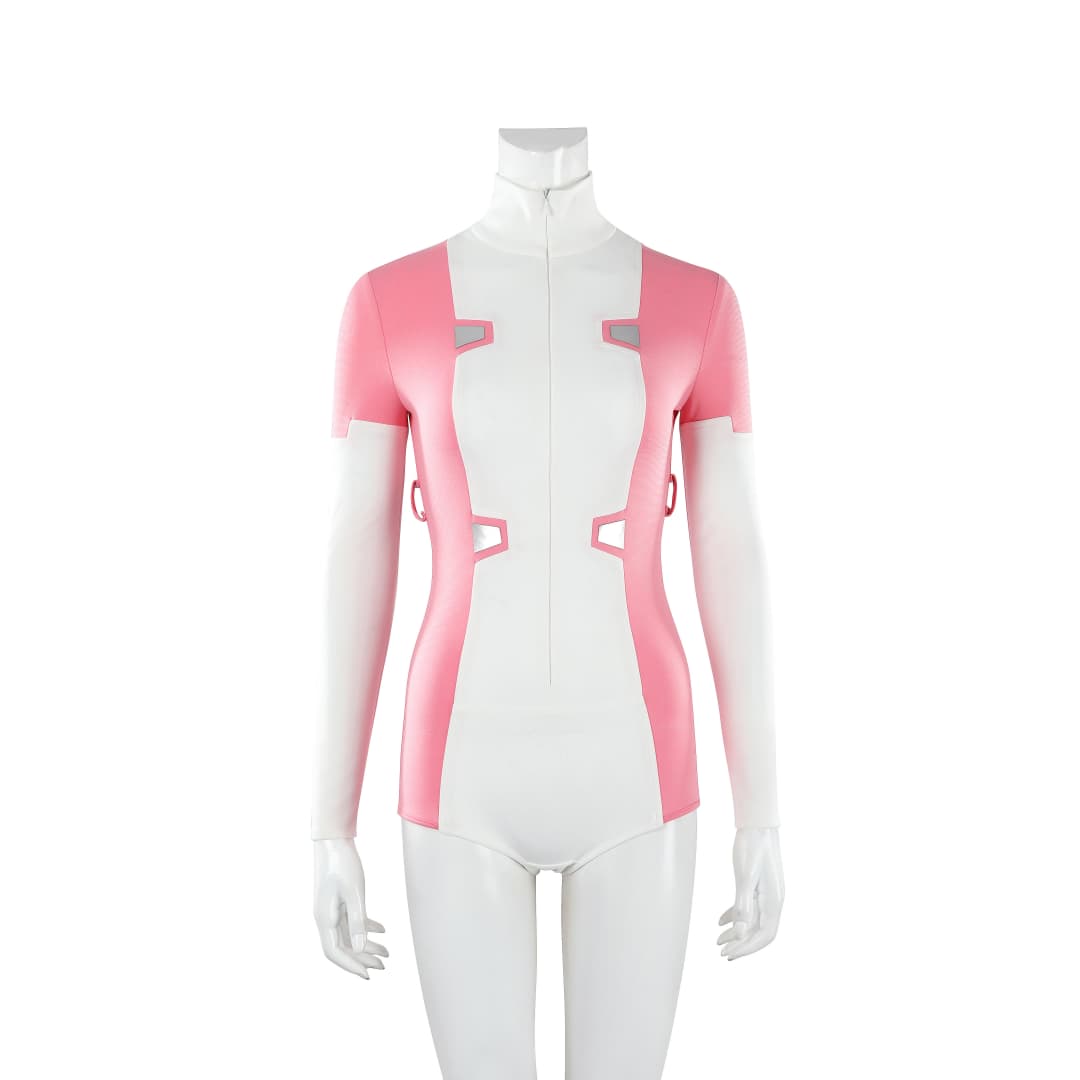 Marvel Comics Gwenpool Cosplay Costume with Matching Dual Blade Accessories - Coscosmos