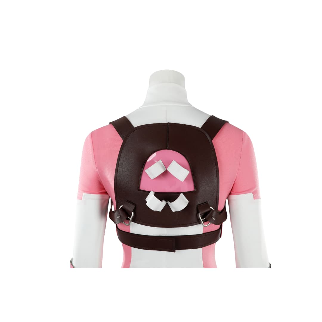 Marvel Comics Gwenpool Cosplay Costume with Matching Dual Blade Accessories - Coscosmos