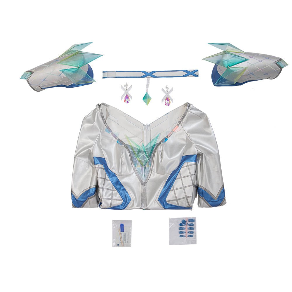Marvel Contest of Champions Emma Frost Cosplay Costume - Premium Quality - Coscosmos