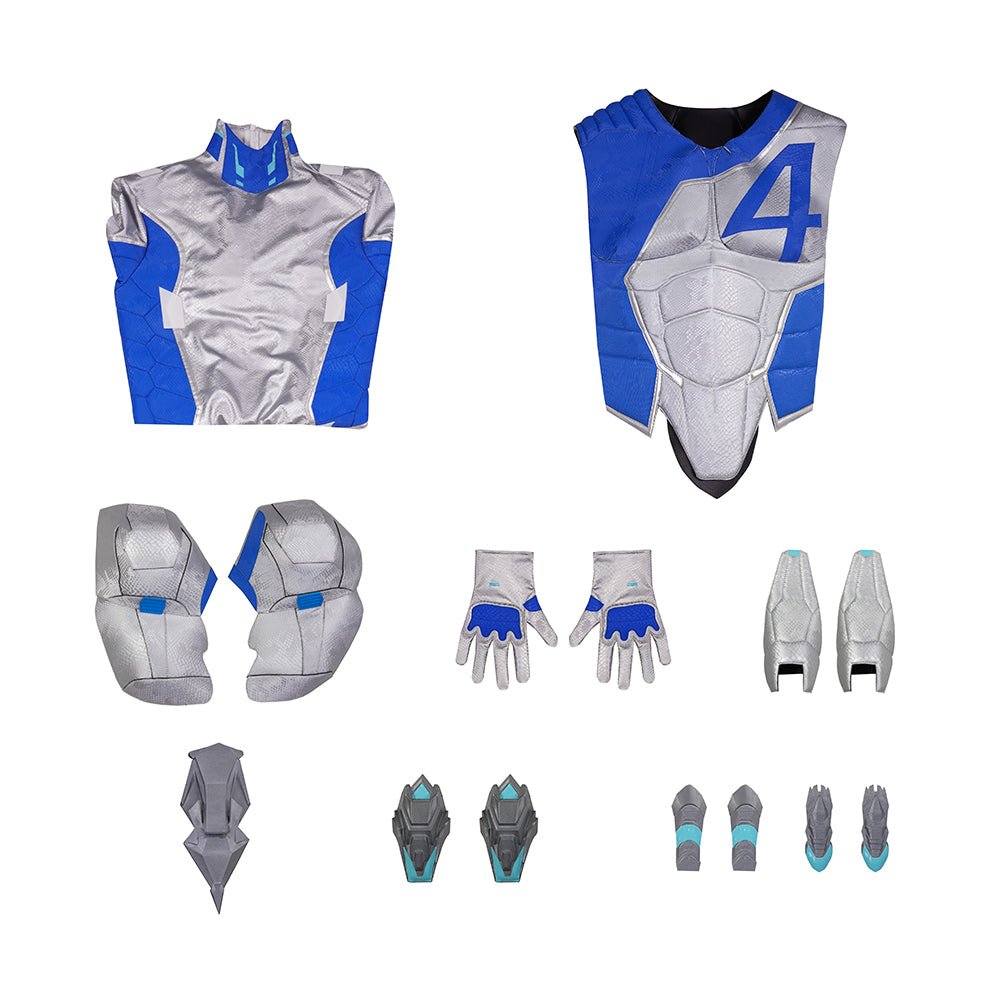 Marvel Contest of Champions - Mr. Fantastic Suit Cosplay Costume - Coscosmos