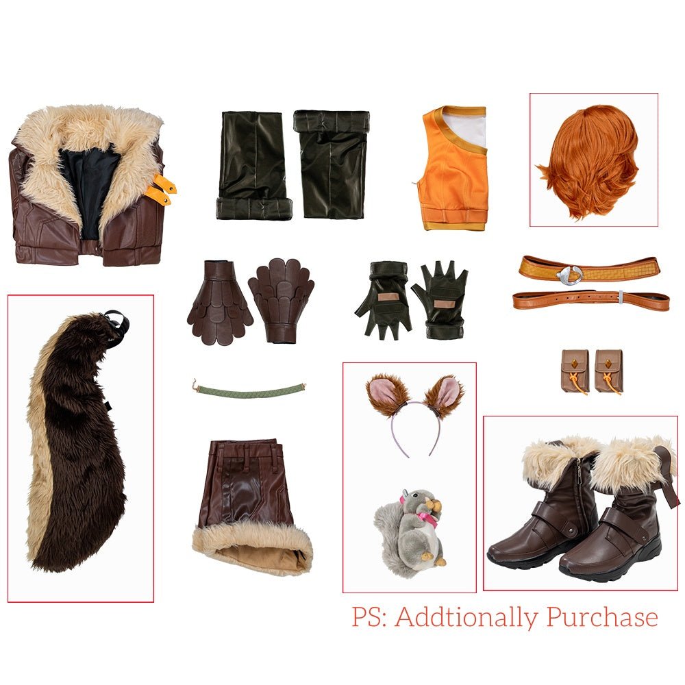Marvel Contest of Champions Squirrel Girl Cosplay Costume - Premium Quality - Coscosmos