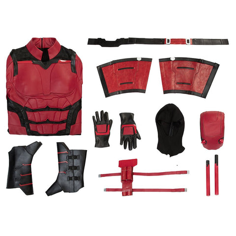 Marvel Daredevil Reborn - Daredevil New Costume Cosplay Outfit - Coscosmos
