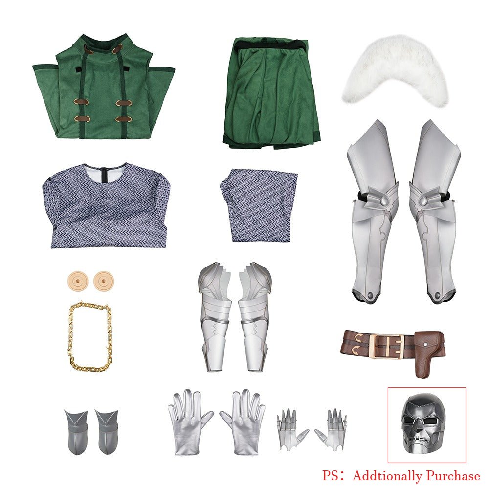 Marvel Doctor Doom Victor von Doom Cosplay Costume - Coscosmos