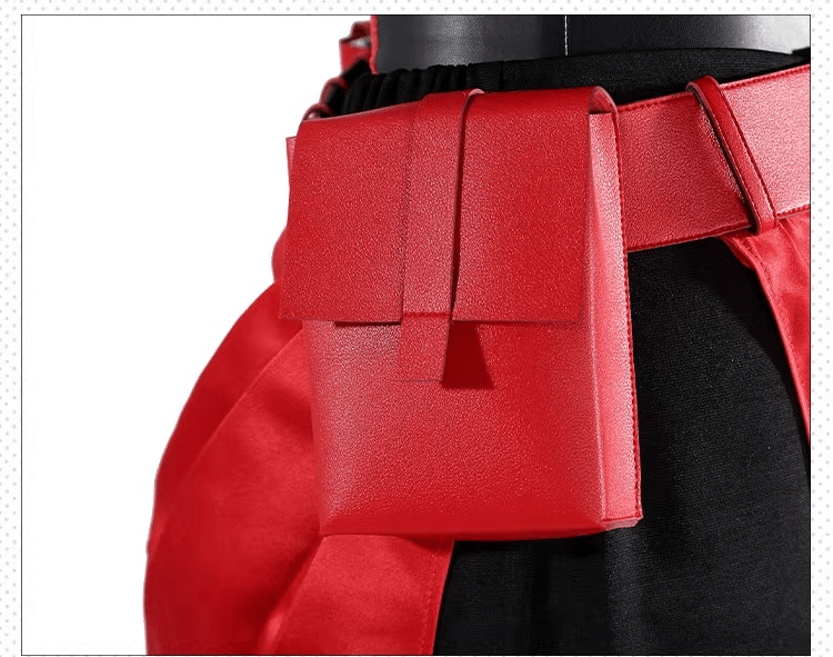 Marvel Elektra Daredevil Cosplay Costume | Red Comic Suit for Women Superhero Role - Play - Coscosmos