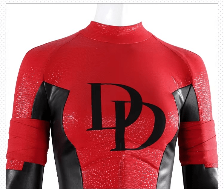 Marvel Elektra Daredevil Cosplay Costume | Red Comic Suit for Women Superhero Role - Play - Coscosmos