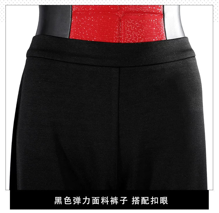 Marvel Elektra Daredevil Cosplay Costume | Red Comic Suit for Women Superhero Role - Play - Coscosmos