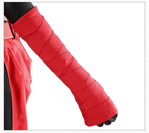 Marvel Elektra Daredevil Cosplay Costume | Red Comic Suit for Women Superhero Role - Play - Coscosmos