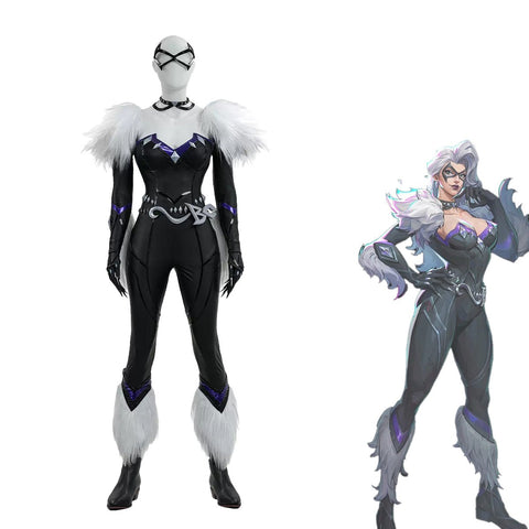 Marvel Rivals Black Cat Cosplay Costume - Coscosmos