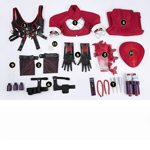 Marvel Rivals Character Roleplay Costume Psylocke, Squirrel Girl, Luna , Scarlet Spider, Invisible Woman,Swordsman ,Dagger , Mister Fantastic - Coscosmos